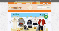 Desktop Screenshot of coccolino.es