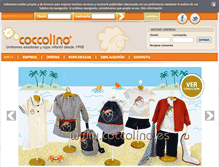 Tablet Screenshot of coccolino.es